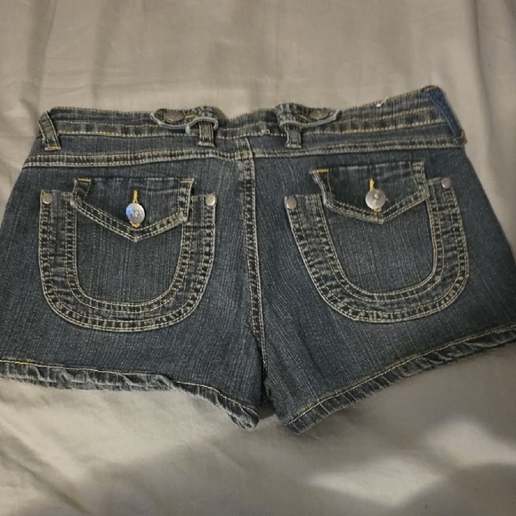 Diva Dark Blue Jean Shorts - Picture 6 of 7